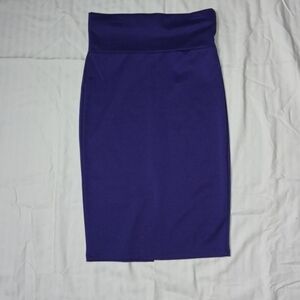 Elegant Purple Women's Skirt Size Medium